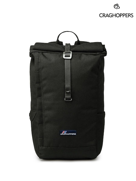 Craghoppers Black 16L Kiwi Roll Top Backpack (U41210) | 71 €