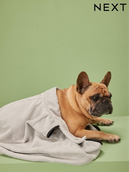 Grau - Zipped Dog Drying Towel (U41214) | 11 € - 14 €