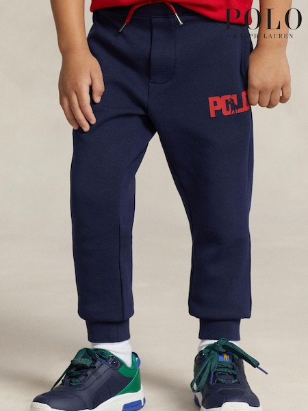 Polo Ralph Lauren Boys Blue Polo Player Logo Joggers (U42057) | €50 - €56