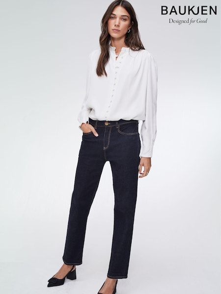 Baukjen Blue The Boyfriend Jeans (U44106) | AED288