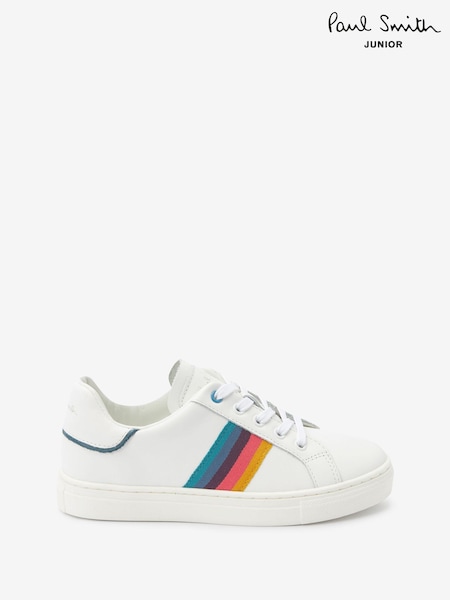 Paul Smith Junior Unisex 'Artist Stripe' Trainers (U44719) | €57
