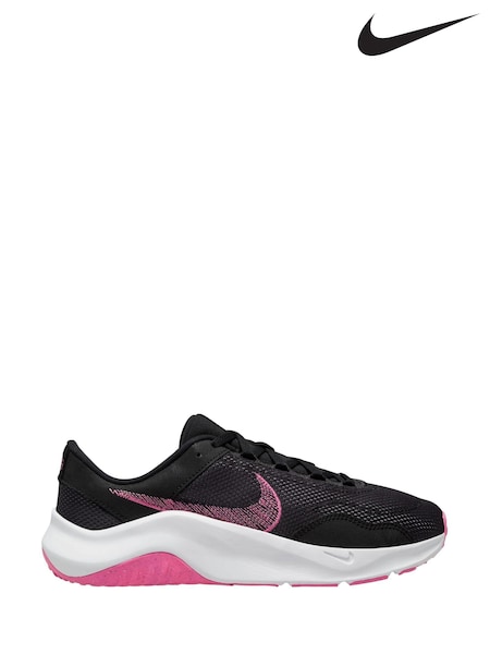 Nike Black/Pink Legend Essential 3 Training Trainers (U46296) | €93