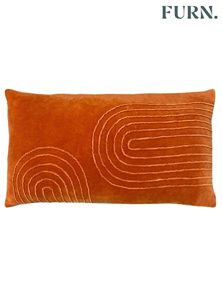 Furn 30 x 60cm Mangata 100% Cotton Velvet Cushion (U46799) | ‏140 د.إ.‏