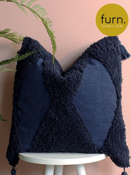 Furn Kantha 100% Cotton Cushion (U46820) | €37