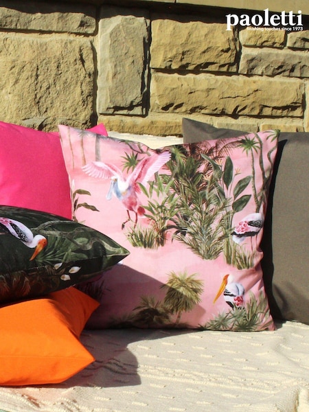 Riva Paoletti Blush Pink Platalea Outdoor Cushion (U46920) | €20