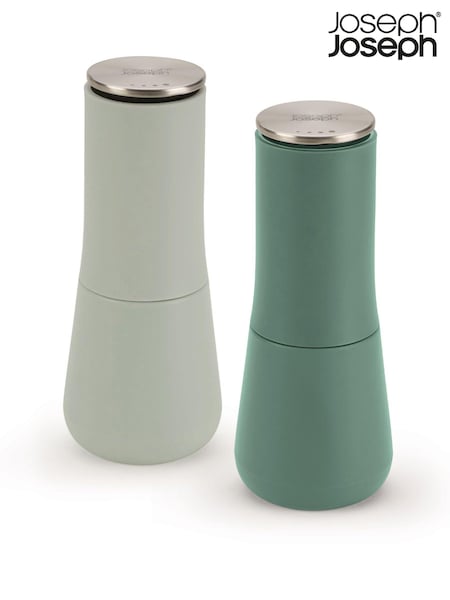 Joseph Joseph Sage Green Milltop Editions Salt & Pepper Set (U46964) | €71