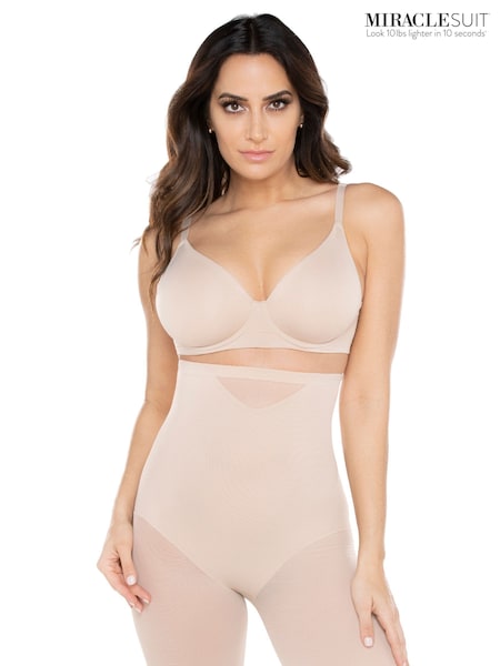 Miraclesuit High Waisted Thigh Slimming Sheer Shorts (U47096) | $72