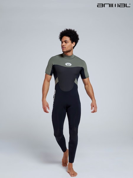 Animal Black Mens 4mm Logan Wetsuit (U47247) | kr1 699