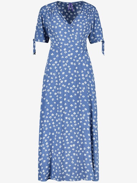 Seraphine Blue Midi Wrap Maternity Dress (U50445) | €43.50