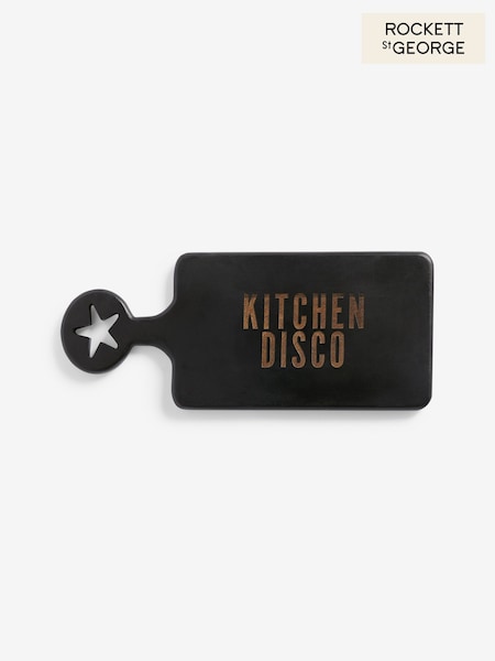 Rockett St George Black Kitchen Disco Wood Serveboard (U52797) | €35