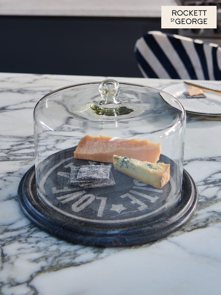 Rockett St George Black First Bite Marble Cheese Dome (U53086) | €89