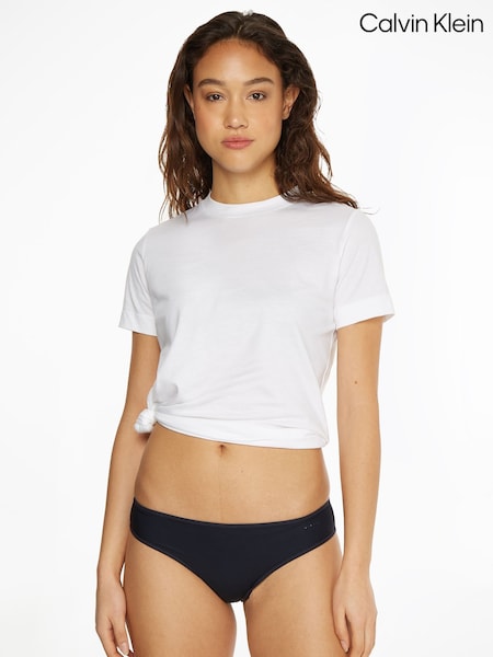 Calvin Klein Black Sheer Marquisette Bikini Knickers (U53207) | €40