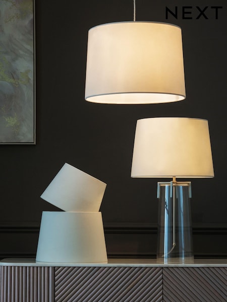 Neutral Velvet Easy Fit Shade Ceiling Light (U53777) | 704 UAH - 978 UAH