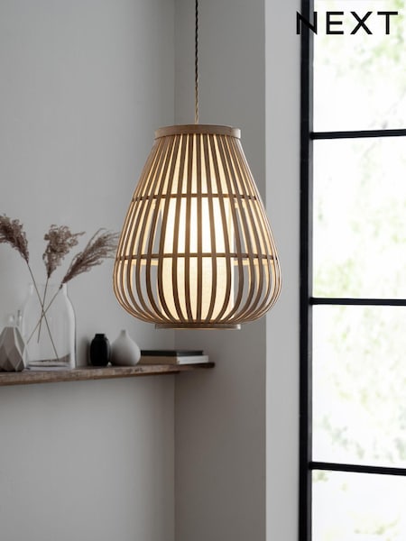 Natural Kita Easy Fit Pendant Lamp Shade (U53852) | $81