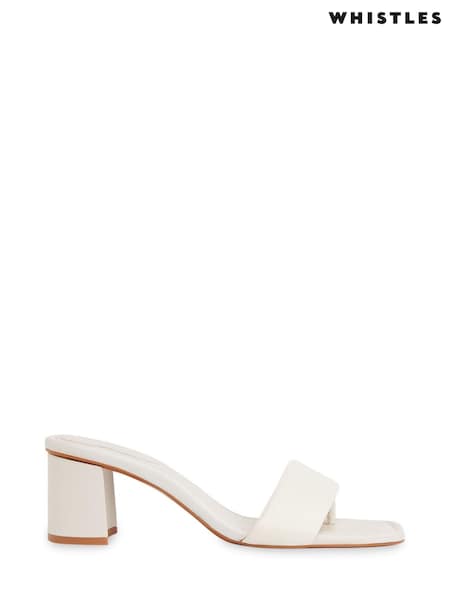 Whistle Marie Pink Slip On Mule Sandals (U54518) | €72