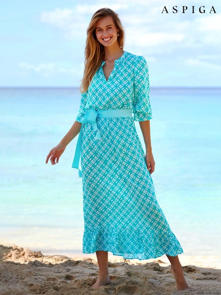 Aspiga Blue Maeve Tea Dress (U55634) | €87