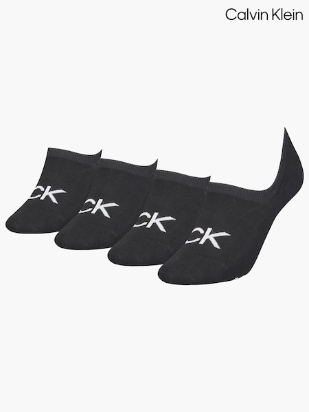 Calvin Klein Logo Invisible Socks 4 Pack (U56248) | € 21