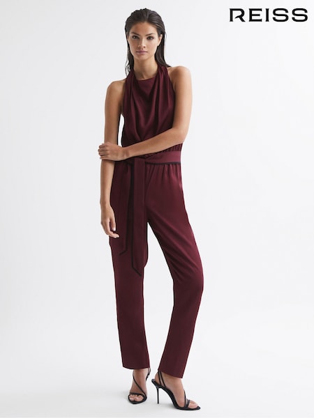 Reiss Frida Bow-back Jumpsuit (U56910) | 325 €
