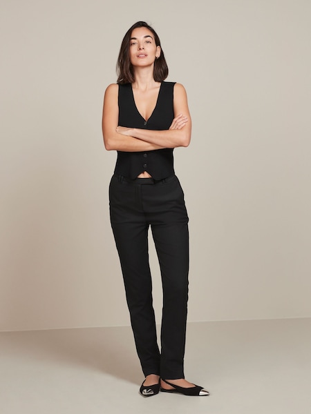 Black Slim Tailored Trousers (U57874) | €11