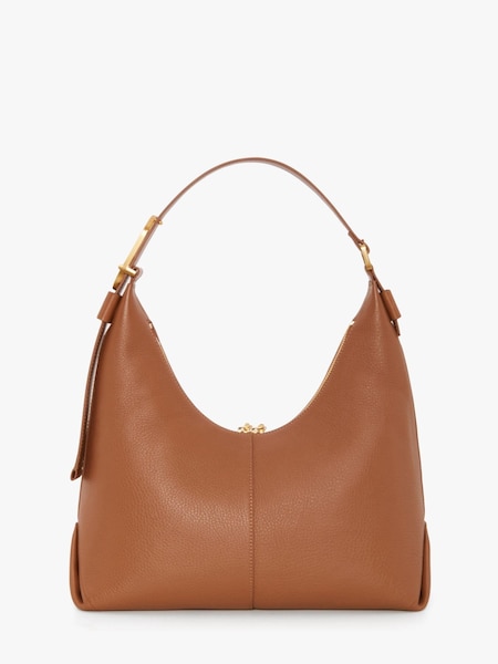 Jasper Conran London Beatrix Scoop Leather Hobo Bag (U58793) | €159