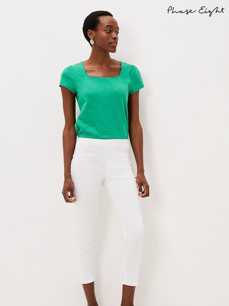 Phase Eight White Cropped Miah Jeggings (U59871) | 3,545 UAH