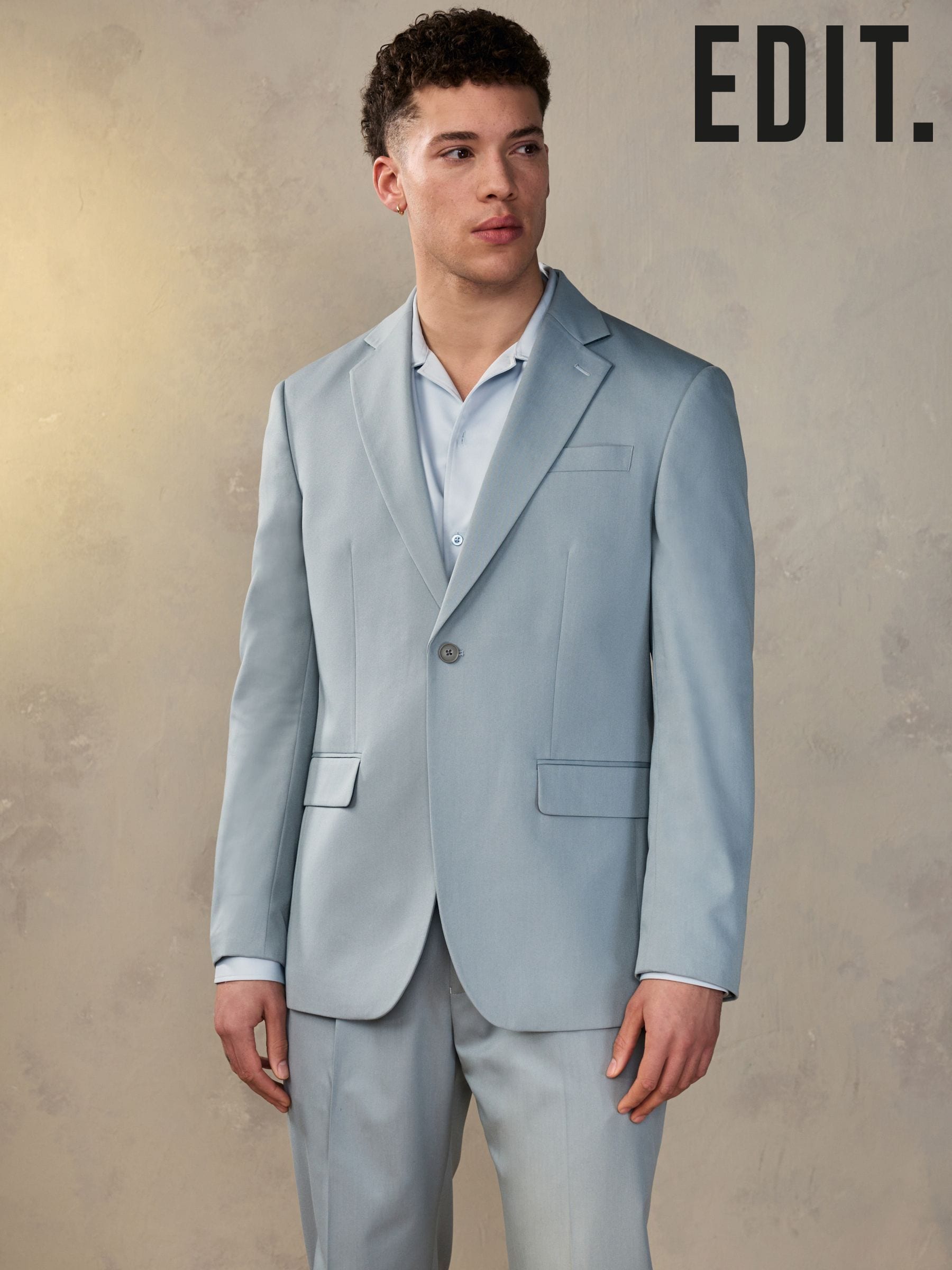Men s Suit Jackets Blue Pleated Suits Next Luxembourg