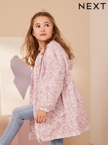 Rosa geblümt - Shower Resistant Cagoule (3-16yrs) (U60599) | 15 € - 17 €