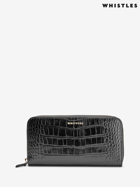 Whistles Long Shiny Croc Effect Purse (U60885) | 108 €