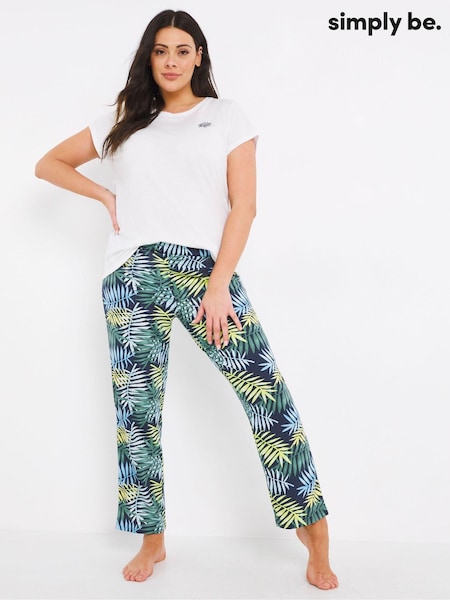 Simply Be Print Pretty Secrets Value Pyjamas 2 Pack (U61695) | ‏109 ر.ق.