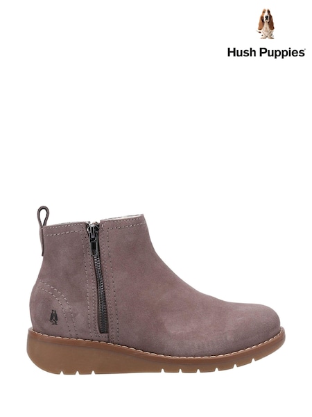 Taupe - Hush Puppies Libby Boots (U63680) | 66 €