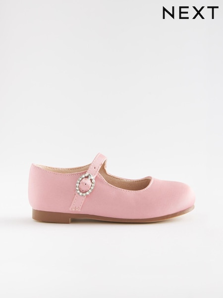Pink/Schmutzabweisender Satin - Bridesmaid Collection Mary Jane Occasion Shoes (U64353) | 12 € - 13 €
