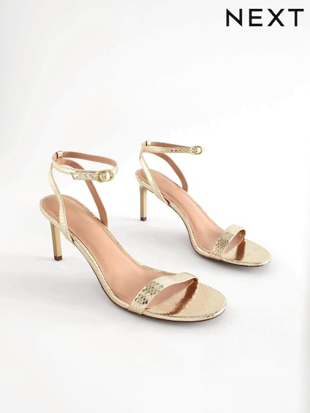 זהב - Forever Comfort® Simple Sandals (U66873) | ‏100‏₪