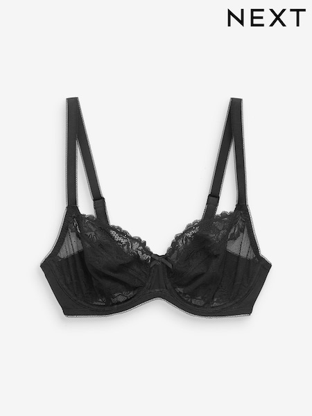 Schwarz - DD+ Lace Bra (U67251) | 4 €