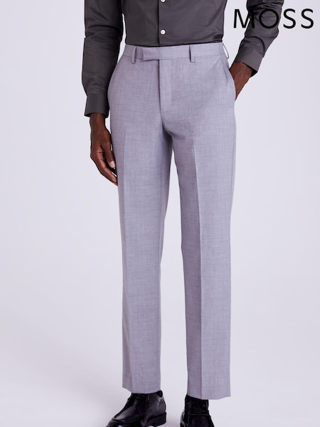 Gri - Taioare - MOSS Stretch Suit: Trousers (U67878) | 292 LEI