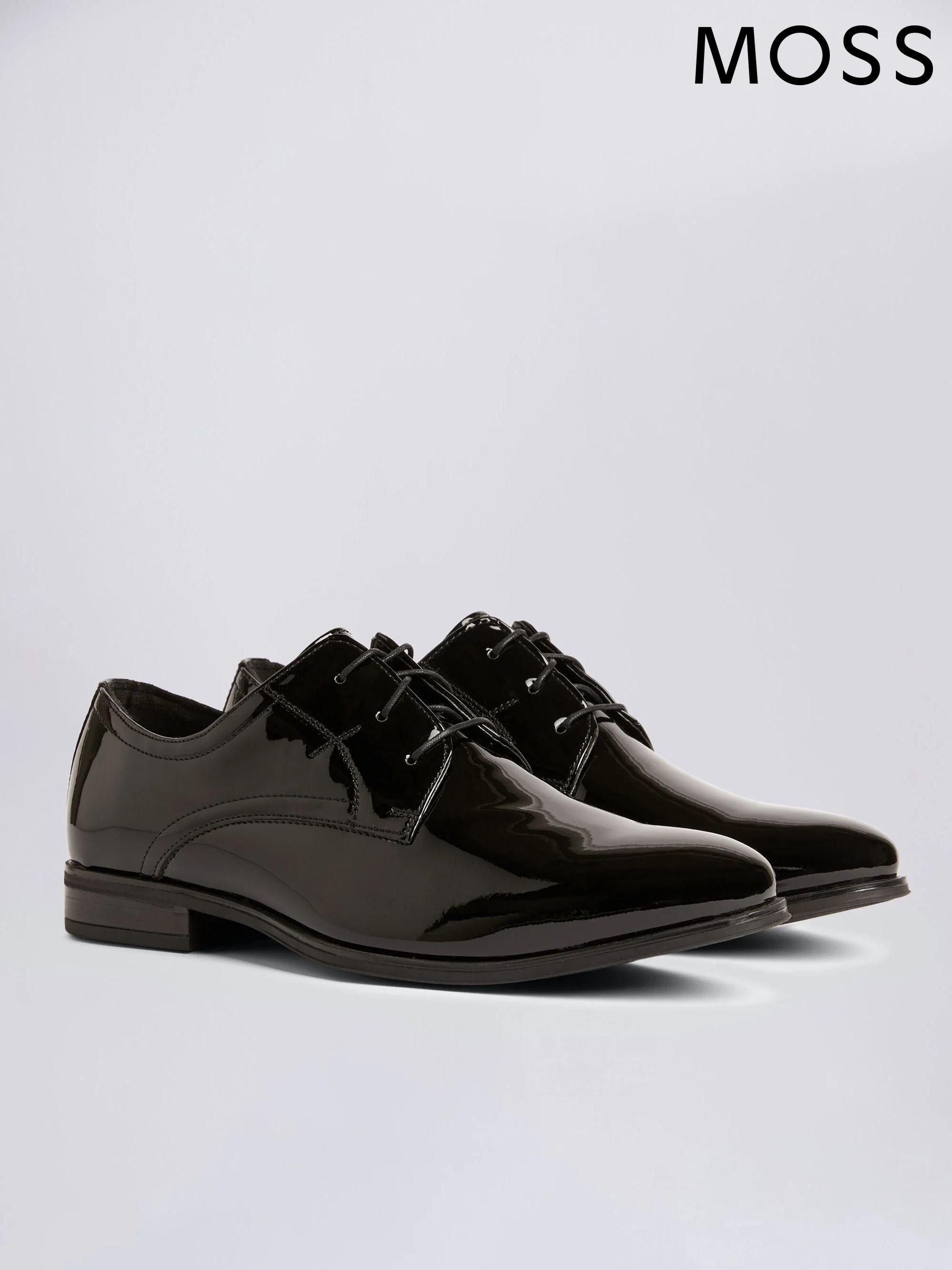Shoes Moss Black Brogue Wedding Footwear Next Luxembourg