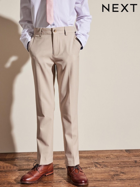 Нейтральный - Skinny Fit Suit: Trousers (12mths-16yrs) (U68250) | €7 - €13