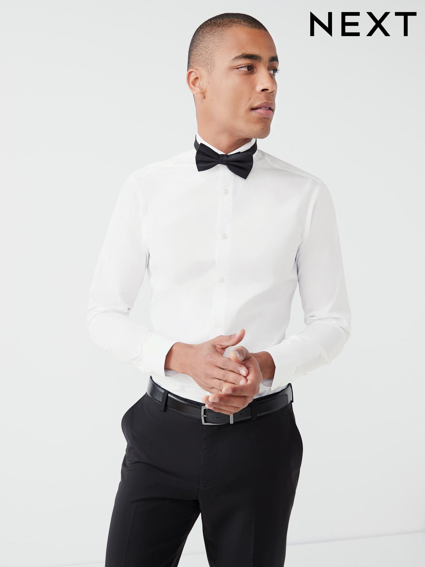 Next white dress shirt new arrivals