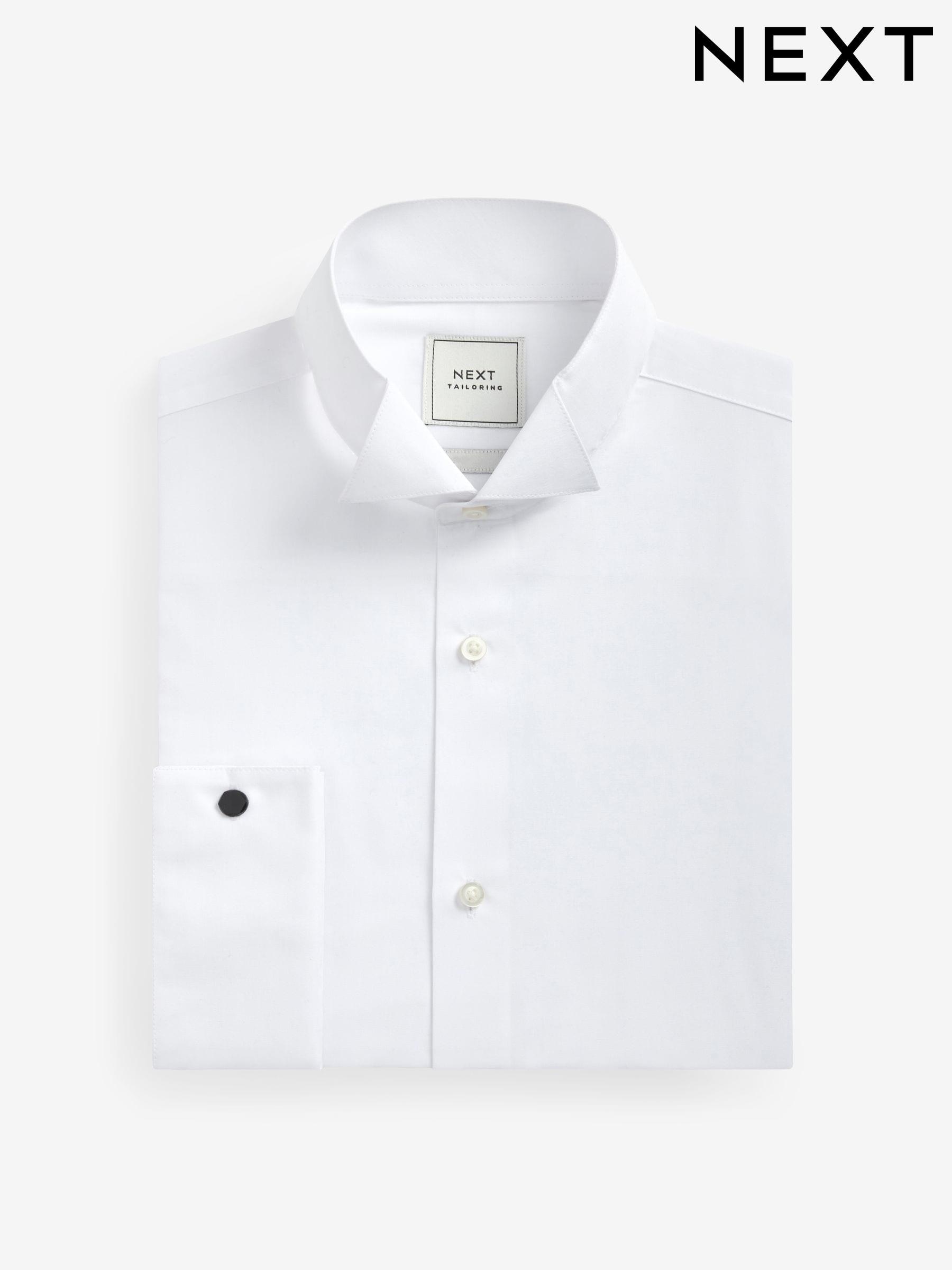 Next white dress shirt new arrivals