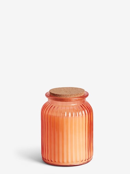 Orange Peach and Peony Jar Scented Candle (U70427) | €6