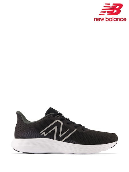 New Balance Black Chrome Mens 411 Trainers (U70961) | €59