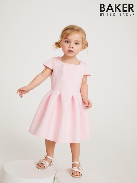 Baker by Ted Baker Embossed Panelled Scuba Dress (U71305) | €21.50 - €24