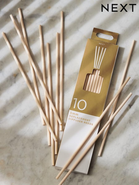 Set of 10 Luxury Replacement Diffuser Reeds (U71346) | €6