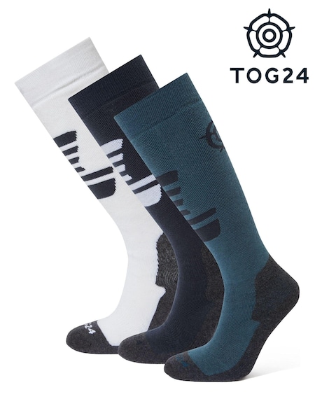 Sininen/Valkoinen - Tog 24 Bergenz Ski Socks (U71921) | €47