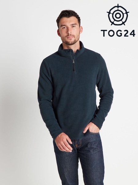 Tog 24 Blue Revive Quarter Zip Fleece (U71964) | $44