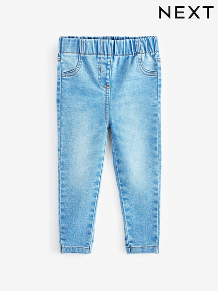 Bright Blue 1 Pack Elasticated Waist Jeggings (3mths-7yrs) (U72227) | €12 - €15