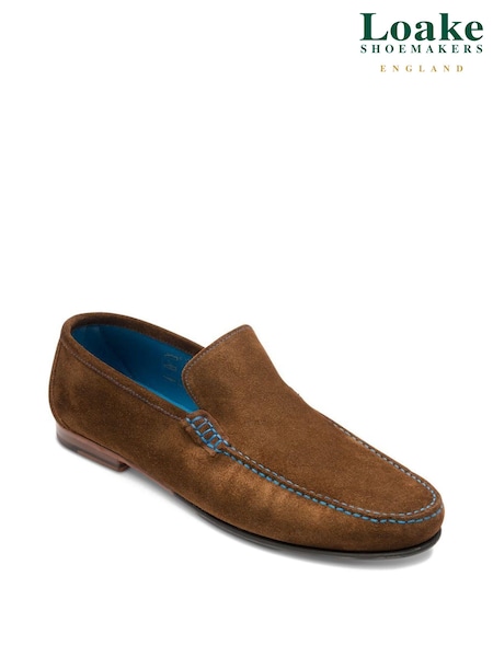 Loake Nicholson Suede Apron Loafers (U72719) | €126