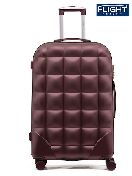 Flight Knight Large Hardcase Printed Lightweight Check In Suitcase With 4 Wheels (U73185) | €102