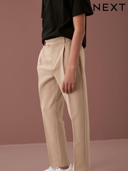 Нейтральный - Pleat Front Trousers (3-16yrs) (U73853) | €10 - €14