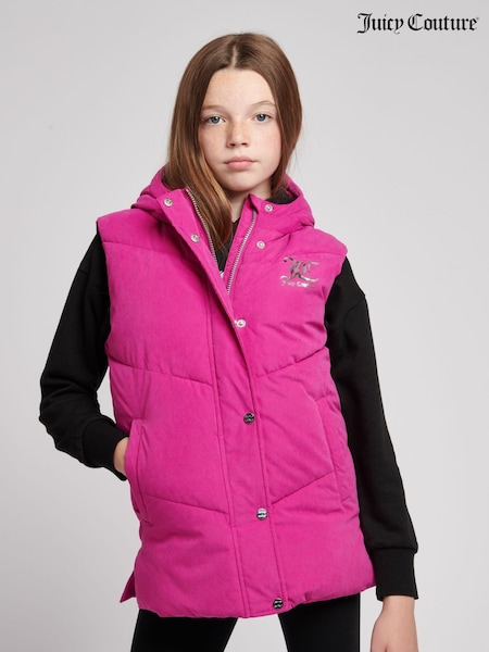 Juicy Couture Longline Duvet Gilet (U74143) | €40 - €51