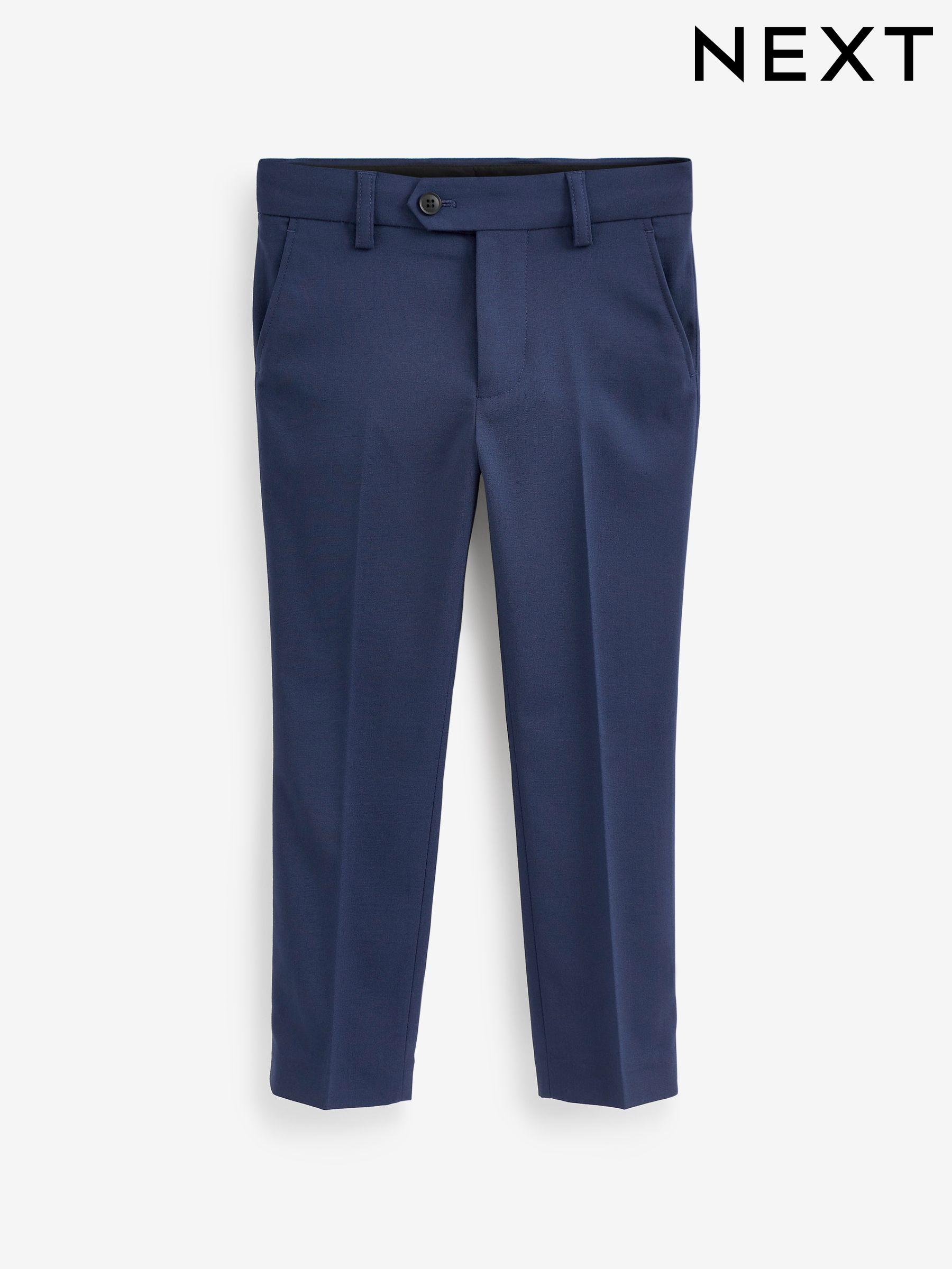 Next blue trousers shop